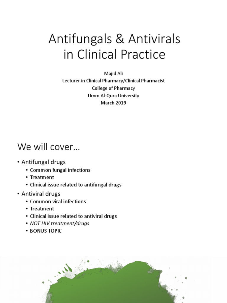  Drug Antibiotics Antifungal PDF Herpes Simplex Candidiasis