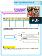 D3 A2 FICHA COM. Elaboramos Una Infografía Sobre La Diversidad Cultural