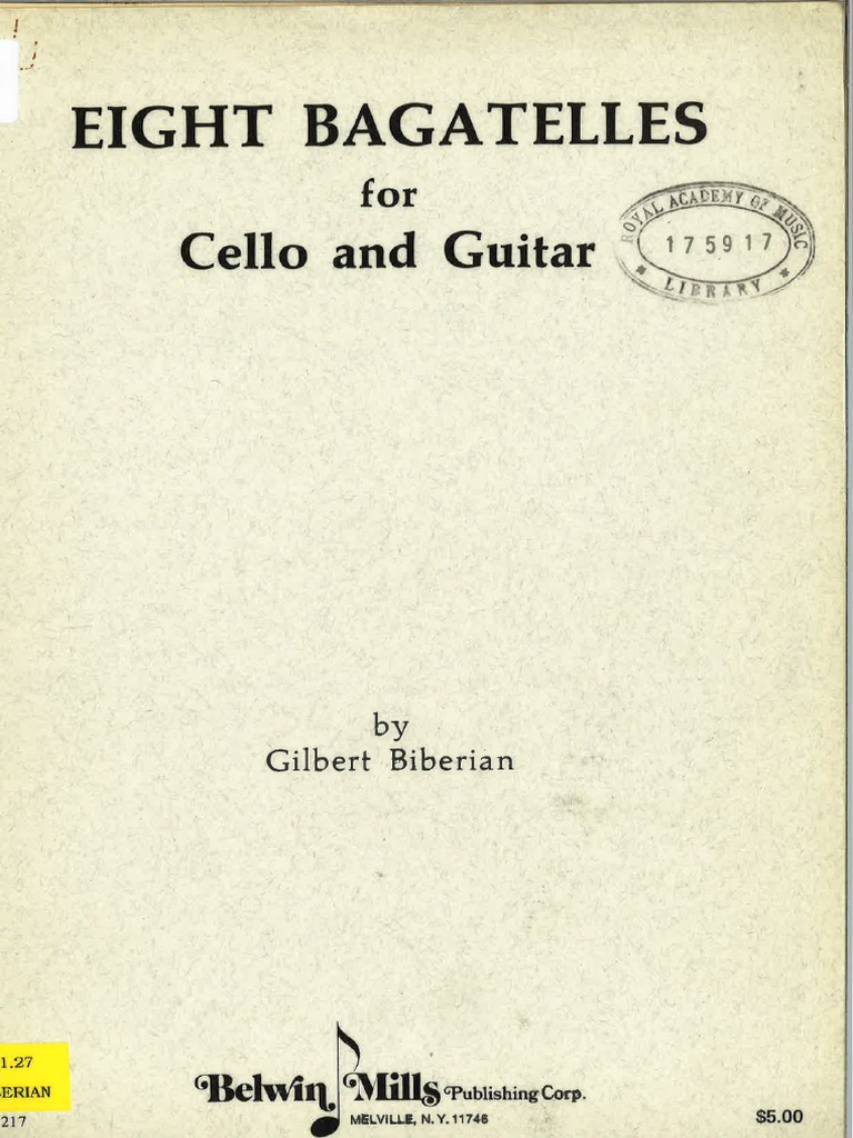 Biberian - 8 Bagatelles | PDF