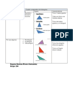 Cuadro Comparativo de Triángulos Dayana Desiree