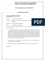 0.1 Carta - Adicional Techo