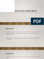 Comunicacion Ineficiente