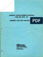 GPM General Purpose Memory Module 1977