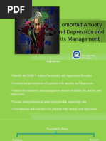 Comorbid Anxiety and Depression Management