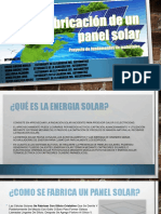 Fabricación de Un Panel Solar