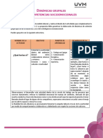 U4 - Dinamicas Grupales de Inteligencia Socioemocional