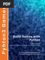 Python Free Game by Curious Programmer