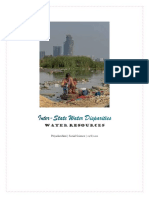 Report On Inter-State Water Disparities