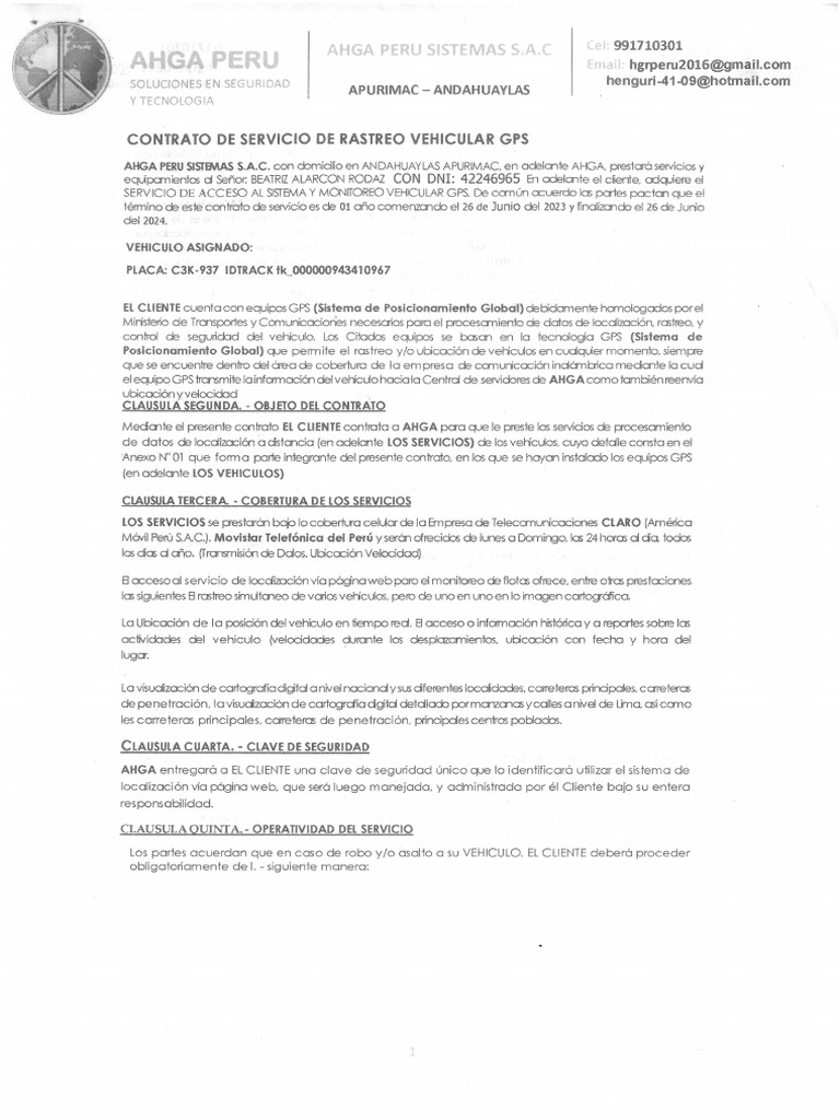 Contrato | PDF