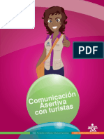 Comunicación Asertiva Con Turistas. FAVA - Formación en Ambientes Virtuales de Aprendizaje. SENA - Servicio Nacional de Aprendizaje