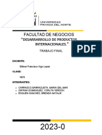 Trabajo Final de Desarrollo de Productos Internacionales