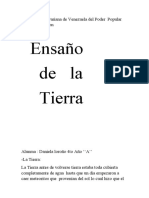 Ensayo de La Tierra