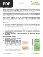 Network Protocol and OSI Model