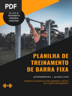 PROGRAMA DE TREINO PARA BARRA FIXA POR SEMAN E NÍVEL @teonisrocha @joao - Livio