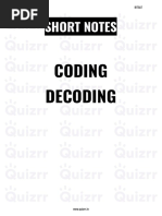 Coding Decoding