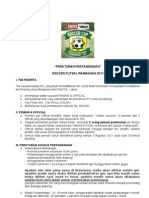 Peraturan an Soccerfutsal Ramdhan 2011