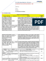 Planificador-Evaluacion Diagnostica - V Ciclo - Terminado