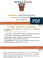 Clasificacion de La Empresa 2.1