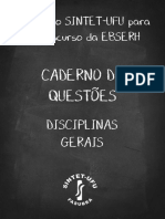 Caderno de Questões Disciplinas Gerais