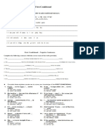 First Conditional - Grammar, Reading, Listening Practice