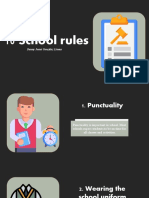 10 School Rules