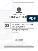 (Comentado) 3º Mini Soldado PMCE - Projeto Caveira