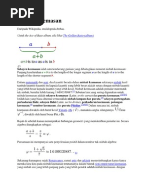 Nisbah Keemasan Pdf