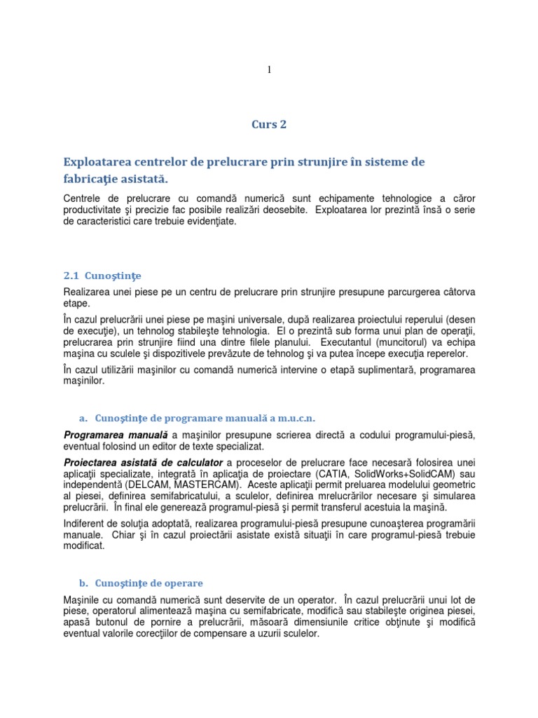 Curs 2 | PDF