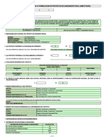 Ficha Estandar Saneamiento Rural