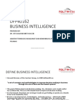 Chapter 1 Introduction To Business Intelligence