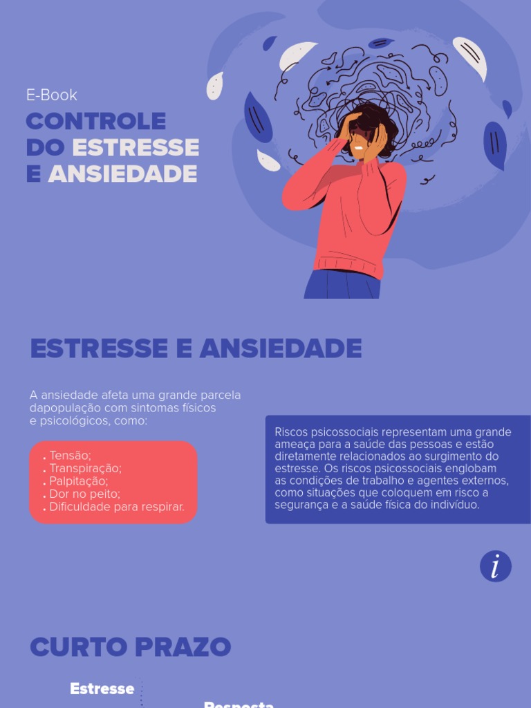 E-Book - Controle de Estresse e Ansiedade | PDF | Depressão | Estresse ...