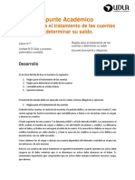 Apunte Académico Reglas Del Tratamiento de Las Cuentas