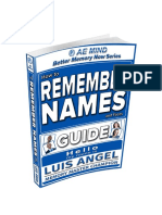 How To Remember Names and Faces Guide