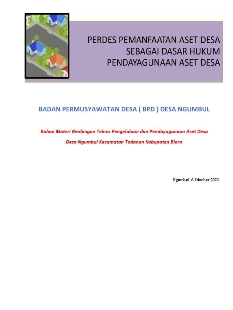 Buku BPD 1 | PDF