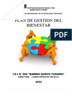 IEI 686 - Plan Condiciones Gestion Del Bienestar