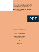 Informe Parasitologico II