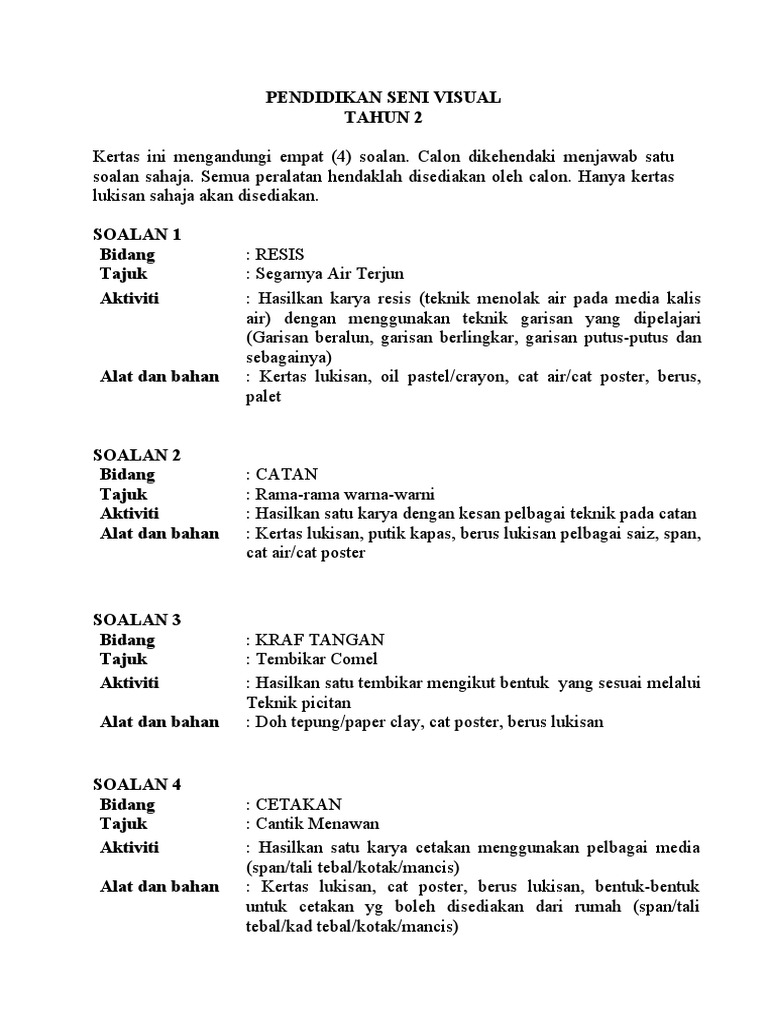 Psv Tahun 2 Pdf