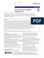 Directrices WSES 2019 para La Gestión de Pancreatitis Aguda Grave