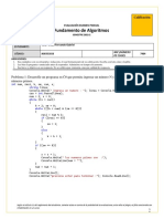 Parcial - Fundamentos de Algoritmo