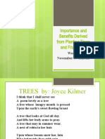 TLE6 W1 Q2 Importance and Benefits Derived From Planting Trees and Fruit Trees