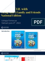 Teaching CLIL With Tieng Anh 3 Family and Friends National Edition