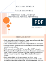 Materi MG 2 - Jaringan Saraf Tiruan