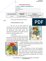 Caderno de Atividades - Avaliação Virtual - 3º Ano - 3º Bimestre