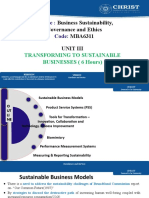 UNIT 3 - MBA631 Transorming Business Through Sustainability