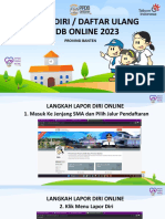 Lapor Diri PPDB BAnten 2023