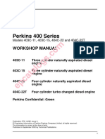 Perkins 400 Series: Workshop Manual