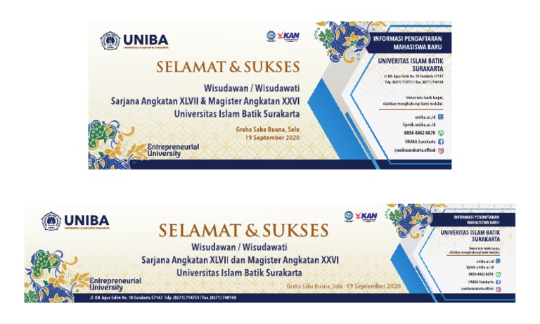 Spanduk Wisuda | PDF