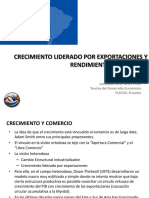 Crecimiento y Comercio en Lineas Kaldorianas