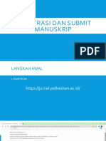 Registrasi Dan Submit Manuskrip