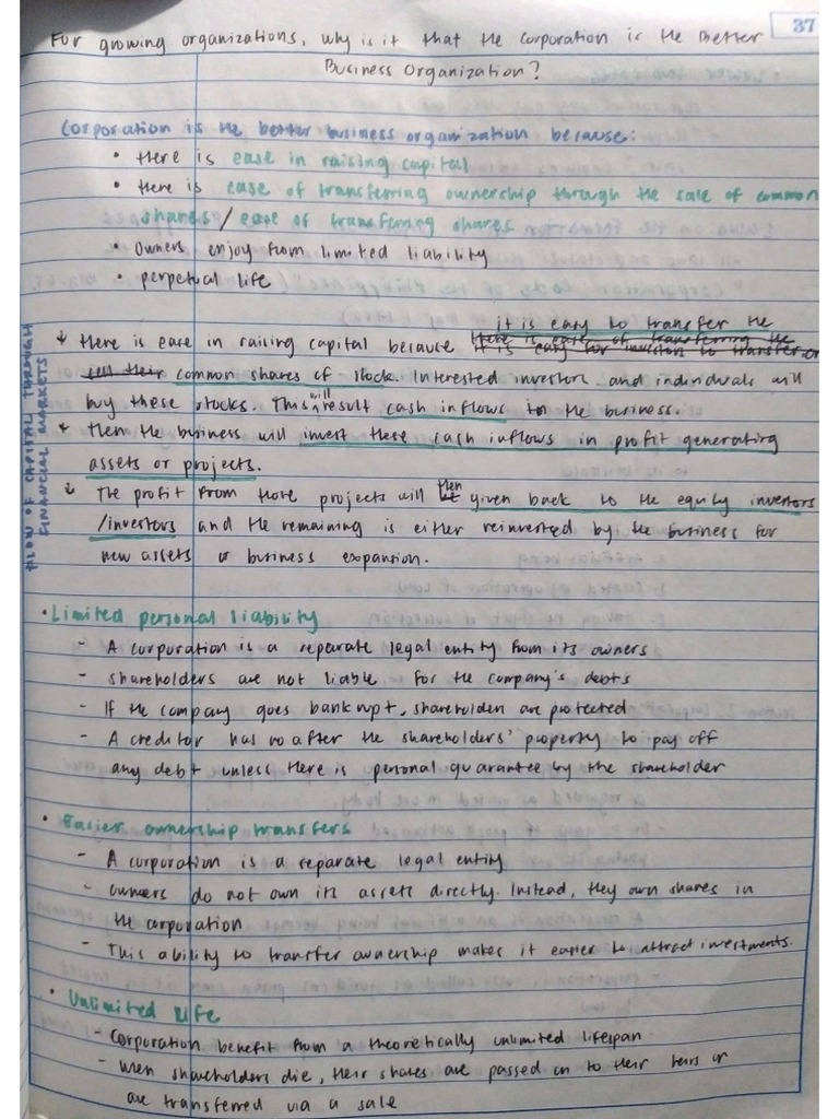 Financial Accounting 1st Year Corporation PDF